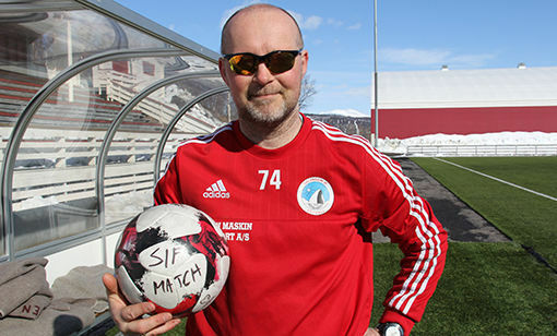 Leder av SIF Fotball og  arrangementsleder for Idrettsheia Cup, Stian Eggen.