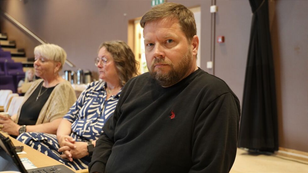 Høyre's gruppeleder, Terje Bertheussen i Salangen kommunestyre stemte imot å gi tilskudd til kjøp av tråkkemaskin. Les mer ved å kjøpe abonnement.
 Foto: Jon Henrik Larsen