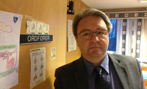 Varaordfører i Salangen kommune, Ronny Karlsen har fungert som kommunens ordfører i denne uken. Mandag velges det en ny ordfører i ekstraordinært kommunestyremøte. FOTO: JON HENRIK LARSEN
