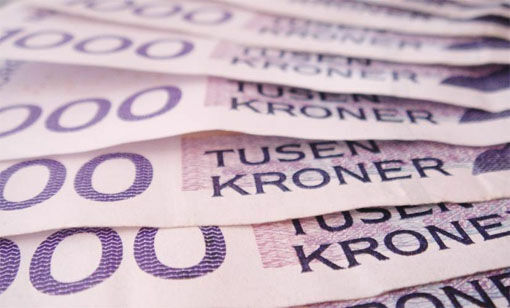 Betaler ut skattekroner