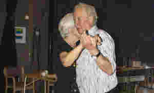 Danseglede på første kveld