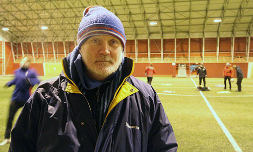 Thobbe Fosseng håper mange besøker Astafjordhallen for å heie på de som spiller i helga. ARKIVFOTO: PER ASBJØRN GUNDERSEN