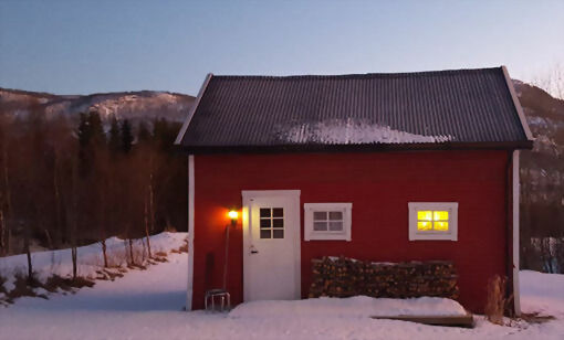 Gjestehuset til Nordgård er for de som liker det enkle liv , nesten som i gamle dager. FOTO: PRIVAT