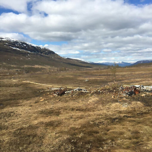 - Dette er en dagstur på ca 13 kilometer, hvor stien er merket av Fjellvandrerlaget, forteller turleder Arla Vilhelmsson til nettavisen. FOTO: PRIVAT