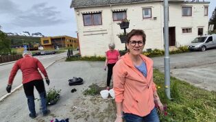 Det pyntes i Hamnvik