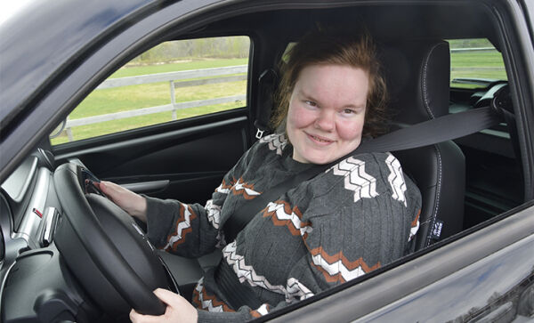 Endelig fått seg sin første bil