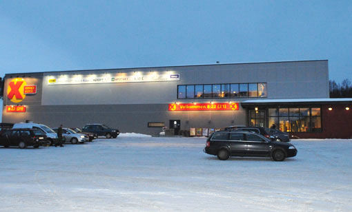 Euronics vil åpne i 2.etg i Domus-bygget på Setermoen, torsdag 14. november. FOTO: JON HENRIK LARSEN