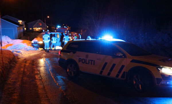 En person sendt til sykehus
