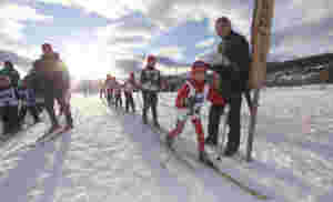 Forbereder skisesongen