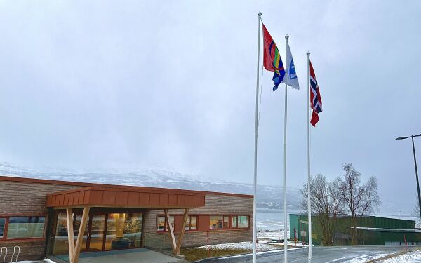 Salangen farget i samiske farger