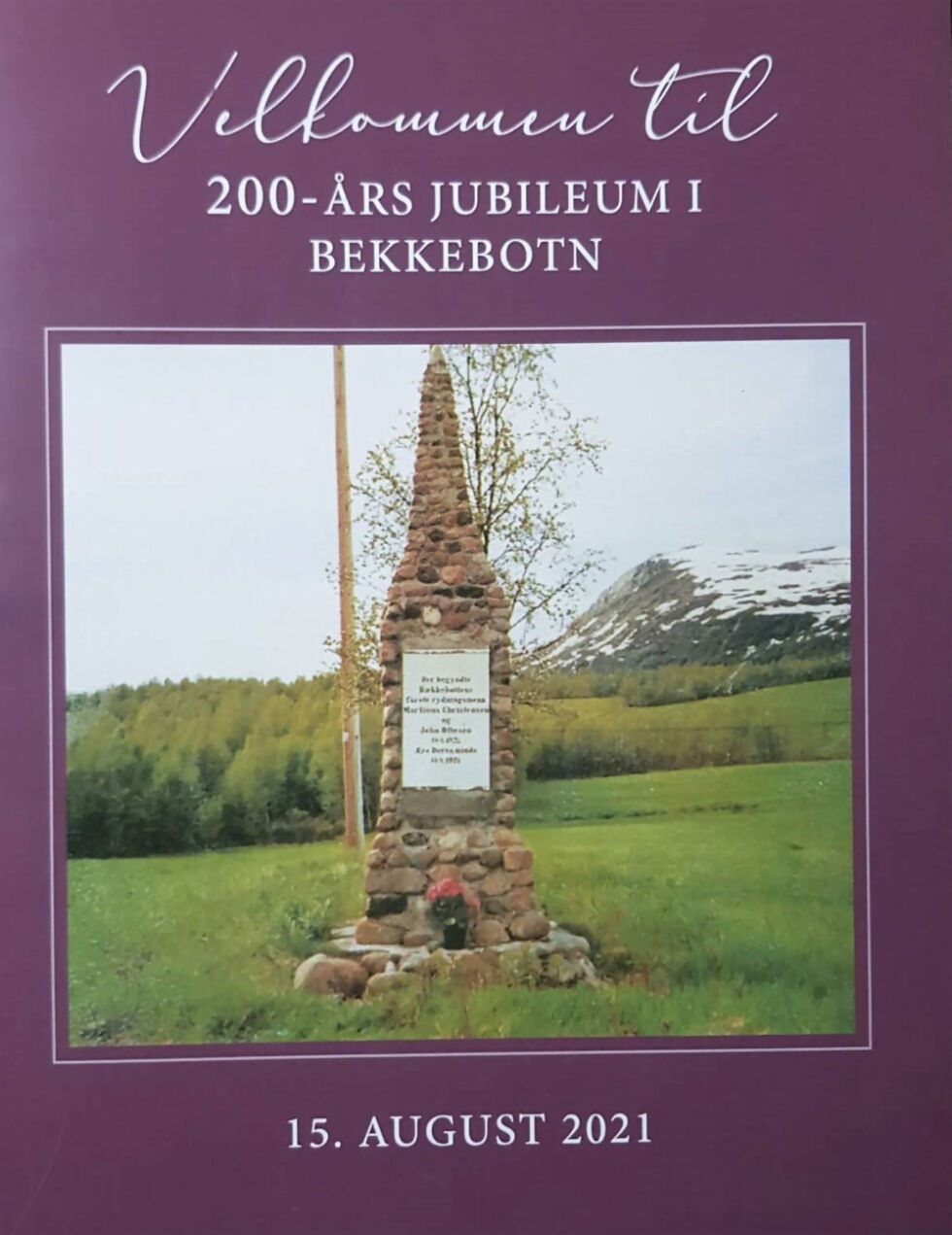 Dette er jubileumsboken som er laget i forbindelse med 200 års jubileumet.