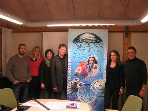 Fra venstre på bildet; Erling Bratsberg, Sissel M Johansen, Liv Marit Bobakk, Ivar B Prestbakmo, Randi Lillegård, Jon Myrmel, Paul Håvard Zylla var ikke tilstede da bildet ble tatt.
