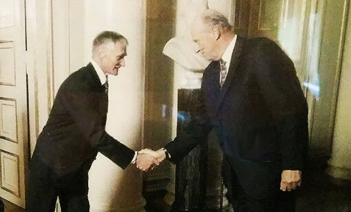 Jaktprat med kongen