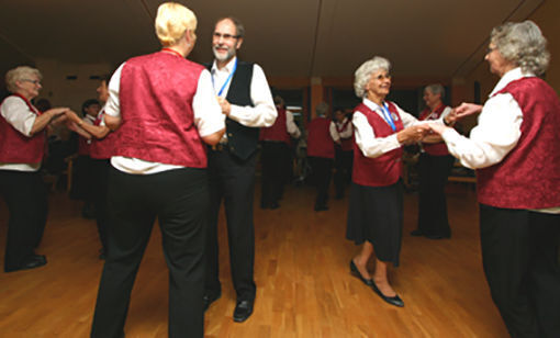 Dansefot settes i aksjon