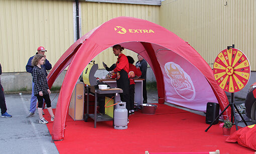 Laget stort grillshow