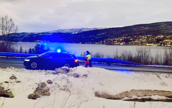 Blålys-aktivitet var øvelse