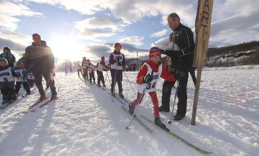 I kveld er det klart for klubbmesterskap på ski i Seljeskog. FOTO: JON HENRIK LARSEN