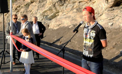 Snorre åpnet veien