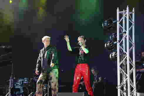 Marcus & Martinus underholdt ungene