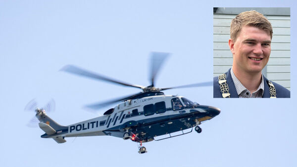 - Politihelikopter må lokaliseres på Bardufoss