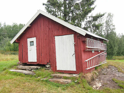 Stabburet på Fjelltun i Salangen viste seg å være nesten 50 år eldre enn først antatt. FOTO: SAMETINGET