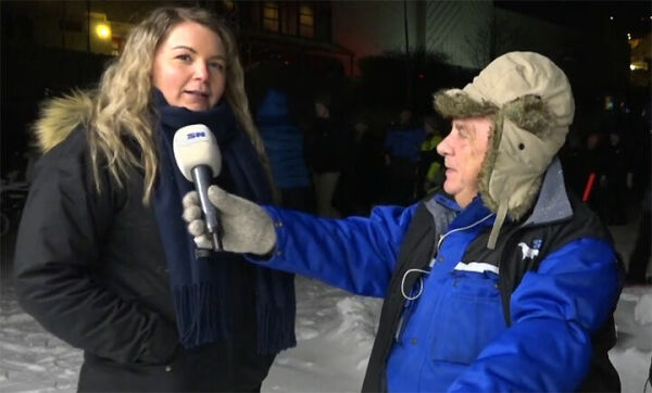 Anette gav nyttårshilsen