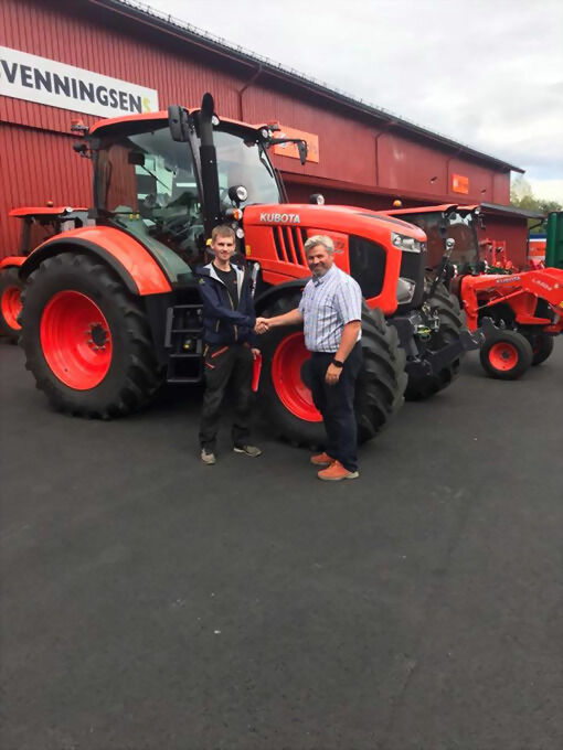 På sikt er Jonas Sæbbes plan at L-Mek AS skal bli en totalleverandør innen maskiner for landbruk. Nå har han inngått avtale med traktorprodusenten Kubota.