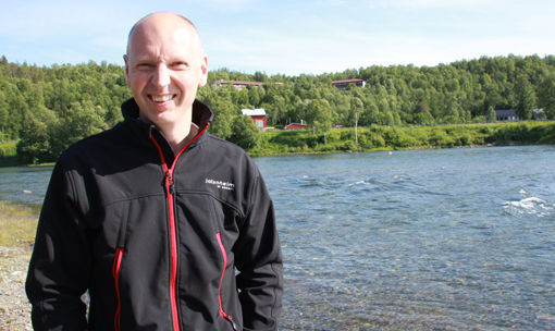 Tor Arne Chruickshank er fornøyd med campingsesongen så langt i Elvelund.