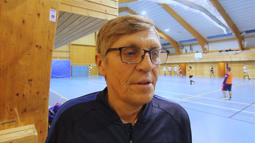 Styreleder i Troms Fotballkrets, Ronald Martinsen fra Salangen. Les mer ved å kjøpe abonnement.
 Foto: Jon Henrik Larsen