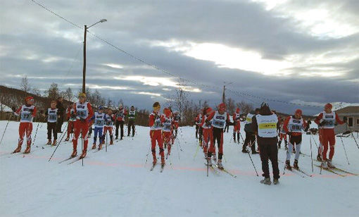 Klubbmesterskapet på ski ble arrangert i godt vær på Seljeskog stadion onsdag kveld.