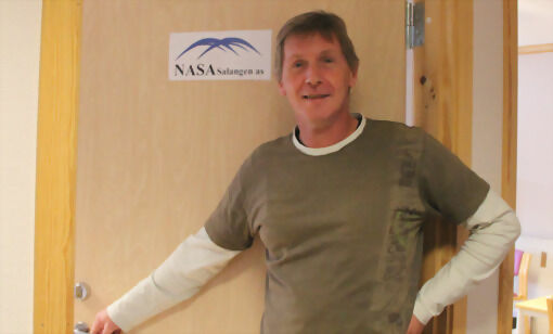 Daglig leder i NASA, Gunnar Sæbø, ser frem til en produktiv dag. ARKIVFOTO: TINA HANSEN