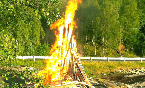 Skal feire sankthans ved Kobbetjønna