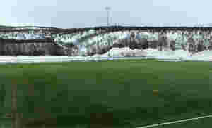 Snøfri fotballstadion