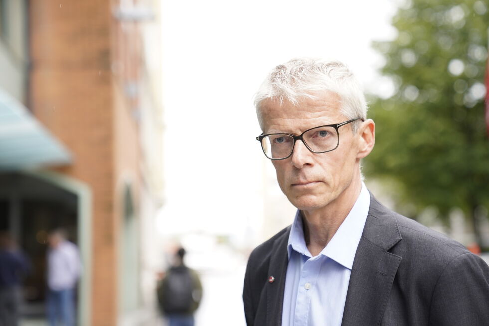 Arbeids- og velferdsdirektør Hans Christian Holte ser positive tendensar i omfanget av utanforskap.
Foto: Torstein Bøe/NPK
