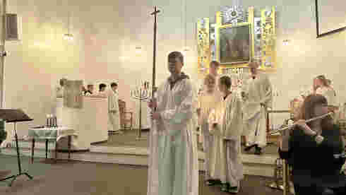 Lysmesse fra Salangen kirke, søndag 4.desember- 2022