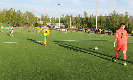 ØSIL har allerede testet banen med flere fotballkamper, og den er klar til den offisielle åpningen. ARKIVFOTO: PER ASBJØRN GUNDERSEN