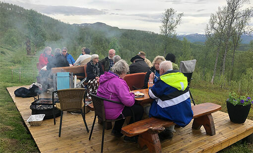 Grillfest med utsikt