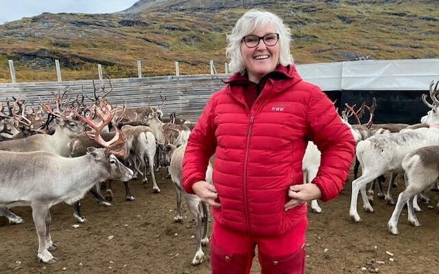 Ordfører i Lavangen, Hege Rollmoen er svært glad for næringsutviklingsmidlene kommunen nå får fra fylkesrådet i Troms og Finnmark.
 Foto: Risten Inga Eira