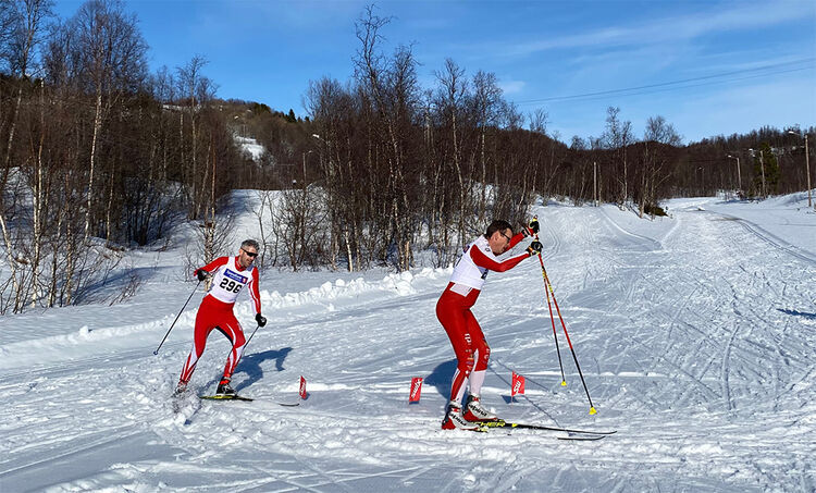 Salangen IF Ski avsluttet sesongen for i år med klubbmesterskap. FOTO: INGER KRISTIN HOGNESTAD