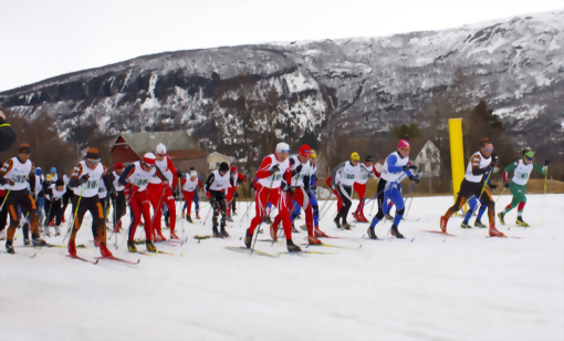 Skjærtorsdag er det klart for det årlige skirennet Spanstinden Rundt i Lavangen.