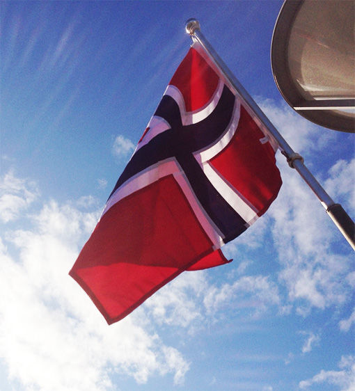 1. mai skal det flagges ved statlige virksomheter står det i flaggloven. ARKIVFOTO: JON HENRIK LARSEN