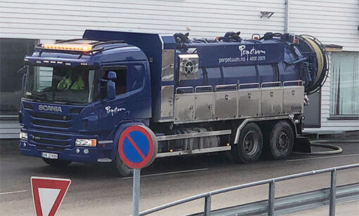 Septikken tømmes