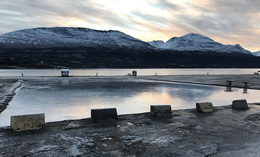 Skøytebanen åpner snart
