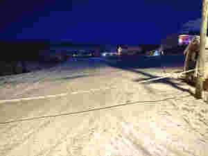 Mann skutt av politiet i Lavangen i natt