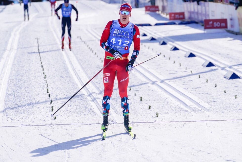Erik Valnes fra Sørreisa kom på 20.plass i årets utgave av Reistadløpet.
 Foto: Terje Bendiksby, NTB