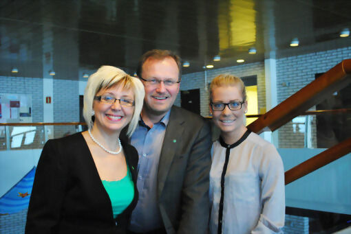Her er de tre kandidatene på topp for Troms Senterparti sin stortingsliste.