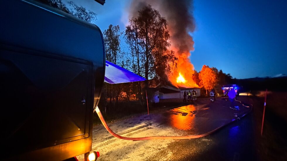 Politiet er nå ferdig etterforsket med brannen i Prestbakkveien i Salangen. Kjøp abonnement og les mer.
 Foto: Jon Henrik Larsen