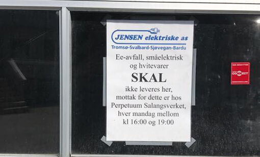 Vi tar ikke imot el-avfall