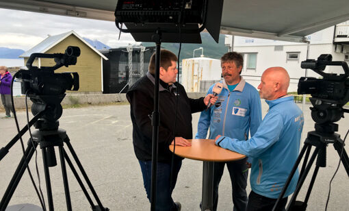 Folkefest på øya