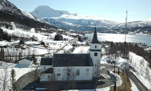 Gudstjeneste fra Lavangen